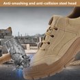 thumbnail image 4 of Safety Trainers Mens Steel Toe Cap Trainers Breathable Comfortable Safety Shoes Light Weight Work Trainers, 4 of 7