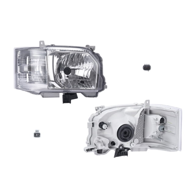 Faro DEPO Hiace 2014 A 2019 Toyota Derecho Manual/Eléctrico P/Halog