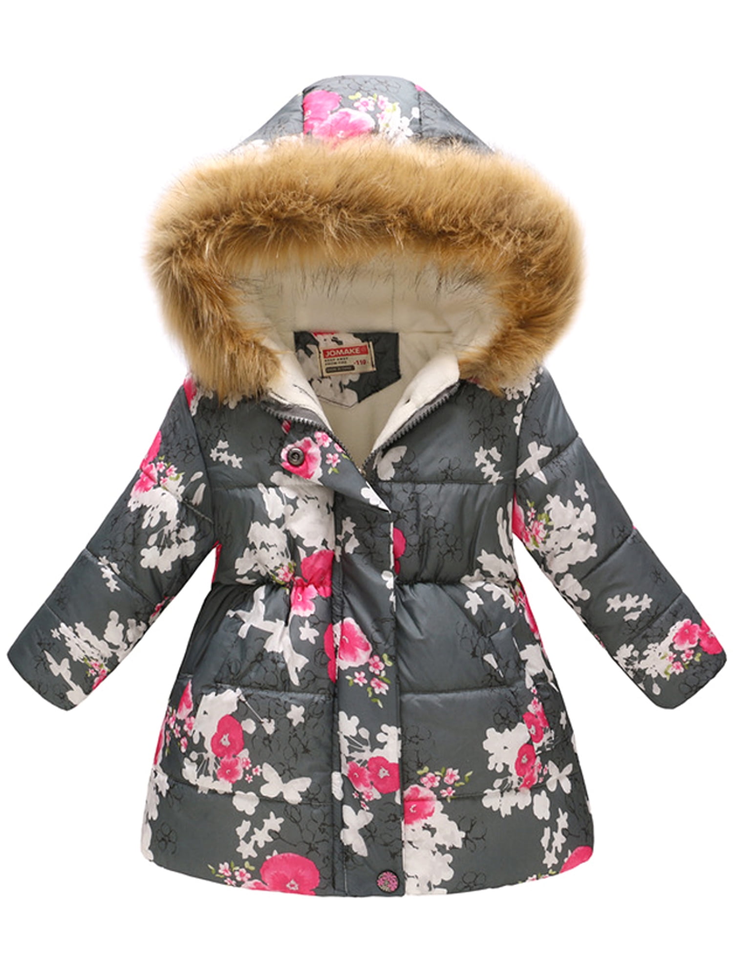 girls floral coat