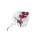 thumbnail image 5 of 1 Pieza Adorno Navideño Romántica en apariencia Accesorio Decorativo Perfecto de Fotografía UNA BLESIY Corazón claro bola de Navidad, 5 of 7