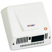 WORLD DRYER NOVA Hand Dryer, 110-240V, Aluminum, White -WRL083000000