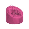thumbnail image 2 of Cali Seashell - Bean bag - coated Oxford fabric - raspberry, 2 of 4