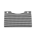 thumbnail image 3 of Uemuo Black And White Diamonds Pattern Tissue Box Cover Holder, Triangle with Bottom Belt - PVC Leather Decorative Organizer for Tabletop, Bathroom, Car, Office, 3 of 9