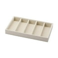 thumbnail image 5 of Eyeglasses Display Tray Sunglasses Organizer Case Soft Velvet Five Compartments for Home Living Room Tabletop, 5 of 9