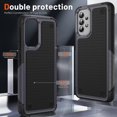 thumbnail image 4 of Funda para Samsung A73 5g, doble capa de protección, a prueba de golpes, protección para pantalla y cámara., 4 of 5