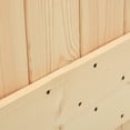 thumbnail image 3 of vidaXL NARVIK 37.4"x82.7" Solid Pine Wood Sliding Barn Door, Natural Brown, No Hardware Kits, 3 of 10