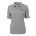 thumbnail image 2 of Women's Cutter & Buck Gray Omaha Storm Chasers Virtue DryTec Eco Pique Recycled Polo, 2 of 3