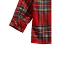 thumbnail image 6 of Qiylii Baby Girls Outfits Long-sleeve Multi-layer British Plaid Shirt+Mesh Skirt, 6 of 7