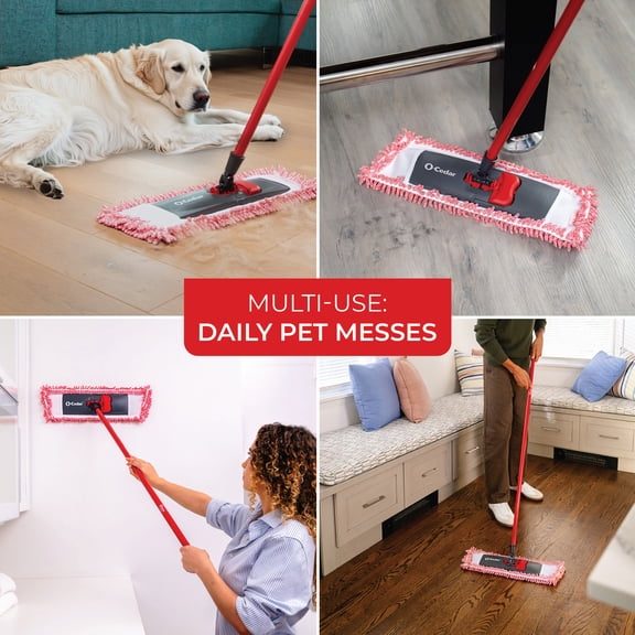 O-Cedar Pet Pro Microfiber Hair & Dust Mop