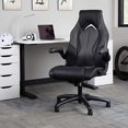 thumbnail image 4 of OFM ESS Collection High-Back Racing Style Bonded Leather Gaming Chair, in Gray (ESS-3086-GRY), 4 of 5