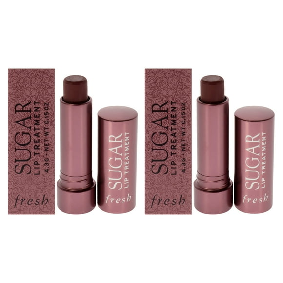 Bálsamo labial Fresh Sugar Mauve para hidratación de 24 horas, paquete de 2