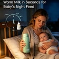 thumbnail image 6 of Portable Bottle Warmer for Travel – Dual Heating Modes for Breast Milk & Water, Portable Milk Warmer with Fast Heating & Long Battery Life, 17 Ounces Large Capacity to Meet Your All-Day Needs, 6 of 13