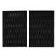 thumbnail image 5 of Almohadilla de tracción con ranuras de diamante EVA para cubierta, almohadilla de cola para surf, skimboard, Negro, 5 of 5