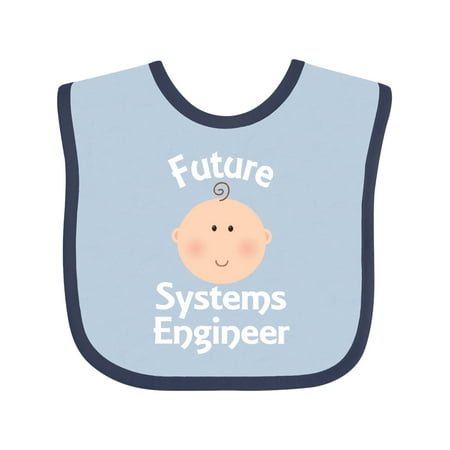 

Inktastic Future Systems Engineer Gift Gift Baby Boy or Baby Girl Bib