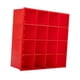 thumbnail image 2 of Organizador de toallas para lavado de autos, resistente al desgaste, para montaje en pared, caja de almacenamiento fácil de usar. Rojo, 2 of 8