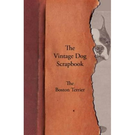 The Vintage Dog Scrapbook - The Boston Terrier -