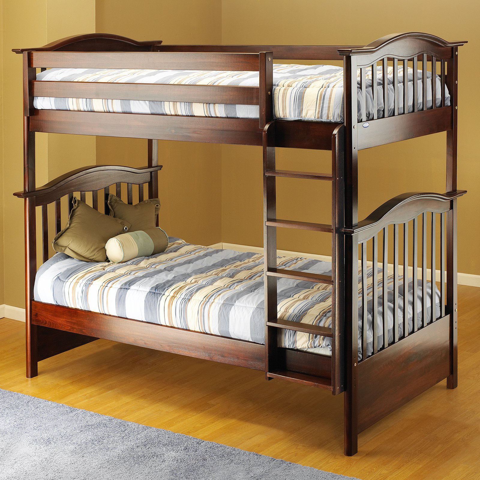 Orbelle Spindle Twin over Twin Bunk Bed - image 1 of 4