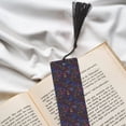 thumbnail image 6 of Kdxio Colorful Shells Print Metal Tassel Bookmarks,Perfect Gift for Art Lovers and Bookworms Metal Bookmarks for Women, 6 of 8