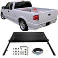 thumbnail image 2 of Ikon Motorsports Compatible with 94-03 S10 GMC S15 72in Short Bed Black Roll Lock Soft Style Tonneau Cover, 2 of 7