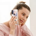 thumbnail image 5 of TECH CIRCLE Stylish Case for Motorola Moto Edge 20 Pro (6.7") - Premium TPU/PU Leather Phone Case [Built-in Wallet Feature] Lightweight Cute Marble Durable Cover, Colorful, 5 of 6