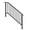 Black+5-6 Step, variant on Gray Outdoor Step Railing, Wrought Iron Handrail for 1 or 2 Steps, Single Post Porch Rail Fits Concrete/Wooden Stairs with Base