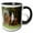 Black/White, variant on 3drose, Peru, Lima, Horse Ranch, Chacra Tres Canas - Sa17 Cmi0334 - Cindy Miller Hopkins, 11oz Two-tone Black Mug