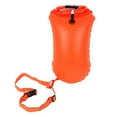 thumbnail image 3 of Almencla Bouée de Natation Sac Imperméable Haute Visibilité Sac de Rangement Imperméable Sac Flottant Orange, 3 of 8