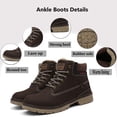 thumbnail image 2 of Botas de nieve Eagsouni con forro de piel cálida e impermeables para hombre y mujer, 2 of 7