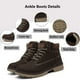 thumbnail image 2 of Botas de nieve Eagsouni con forro de piel cálida e impermeables para hombre y mujer, 2 of 7