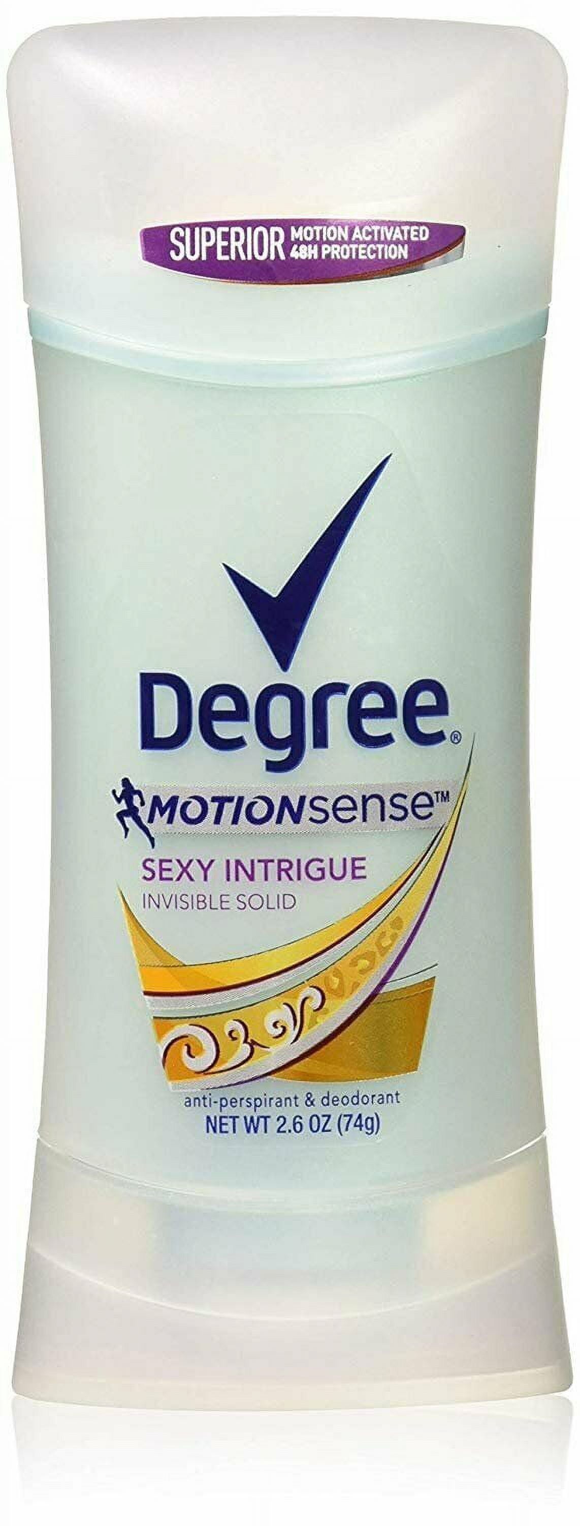 Degree Women Antiperspirant Deodorant Stick Sexy Intrigue 2.6 ozPack of 2