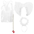 thumbnail image 1 of KAKOWELY juego de disfraz de Cupido para San Valentín, disfraz de Cupido para niños, disfraz de Cupido con diadema y alas., 1 of 3