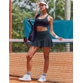 thumbnail image 6 of Ekouaer Tennis Skort for Women High Waisted Athletic Skirts Lightweight Golf Skort with Shorts Pocket Workout Pickleball Cheer Skirt, 6 of 7