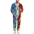 thumbnail image 3 of Power Rangers Unisex Adult Sweatsuits Hoodie & Sweatpants Long Sleeve Hooded Sweatshirt Matching Joggers Tracksuit Sets XL, 3 of 9