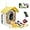 Yellow, variant on Smart Bird Feeder with Camera, AI Identify Bird Breed, Solar-Powered WiFi FHD 2K Live Camera, Auto Capture Backyard Garden Bird Watching, IP65,Motion Detection, Cloud and SD Card Storage