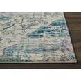 thumbnail image 3 of Nourison Fusion Oushak Center Medallion Cream/Blue Area Rug, 3 of 8