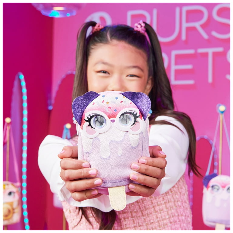 Purse Pets Interactive Kids Toy - Pupsicle with Lights and 25+