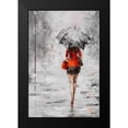 thumbnail image 2 of Kowalik, Jolanta 11x14 Black Modern Framed Museum Art Print Titled - City in the Rain II, 2 of 5