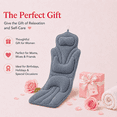 thumbnail image 4 of SLUMLOVE Full Body Bath Pillow for Women, 56.1*19.7" Ergonomic Bathtub Cushion with Non-Slip Suction Cups, 5D Mesh Spa Pillow for Neck Back Hip Support, Pink, 4 of 8