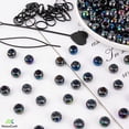 thumbnail image 4 of , Pack of 405 Pony Beads Set Hair Beads Kit Including 5 Pieces Quick Beader 200 Pieces Plastic Pony Beads 200 Pieces Mini Rubber Bands for Women Girls Hair Braids Crafts Supplies, 4 of 5