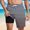 Style15-Black mens shorts, variant on Mceream Mens Swim Trunks with Compression Liner Quick Dry Bathing Suit with Pockets Quick Dry 2 In 1 Board Shorts Stretch Elastic Waist Drawstring Athletic Shorts Orange S