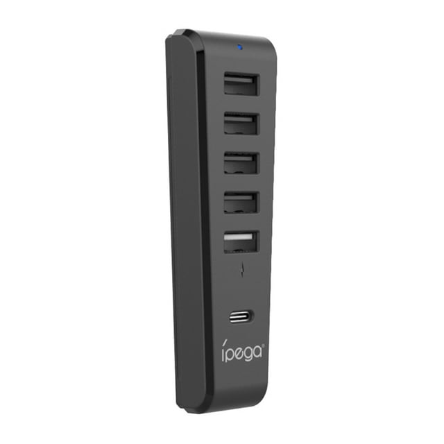 Divisor de concentrador de expansión USB externo HUB USB 2,0 conveniente para consola delgada PS5