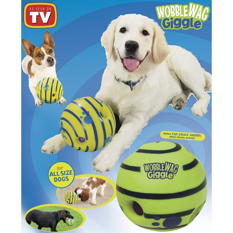 As Seen on TV Wobble Wag Giggle Interactive Dog Toy