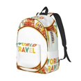thumbnail image 2 of Balery World Travel3 Vintage Canvas Backpack for Men and Women - Large Capacity, Durable Travel Laptop Bag for School, Work, Hiking, and Outdoor Activities, 2 of 7