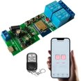 thumbnail image 1 of Módulo de relé inalámbrico WiFi Jormftte, 2 canales, 433 MHz, 1 of 5