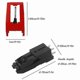 thumbnail image 2 of 4 Pcs Turntable Replacement Stylus Needles Turntable For Lp Crosley Ion Jensen 1byone Phonograph Re, 2 of 5