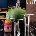 thumbnail image 4 of Stainless watermelon hole punch corer, commercial-style coring tool for fruit prep and dessert trays, 4 of 6