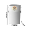 thumbnail image 3 of Meitianfacai Air Humidifier Portable Humidifier, Twofold Spray Large Capacity Aromatherapy Humidifier USB Car Humidifier Home Bedroom Ambience Humidifier,White, 3 of 6