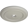 thumbnail image 3 of 41 1/8"OD x 4"ID x 2 1/8"P Classic Ceiling Medallion (Fits Canopies up to 5 1/2"), Hand-Painted Pot of Cream, 3 of 6