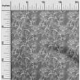 thumbnail image 2 of oneOone Cotton Flex Gray Fabric Floral Sewing Fabric By The Yard Printed Diy Clothing Sewing Supplies 40 Inch Wide, 2 of 4