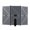 Gray, variant on 3-Door Studio Recording Microphone Isolation Shield & Pop Filter Foldable Wind Screen with High Density EVA Sound Absorbing Foam, 17.7 x 11.8 Inches / 45 x 30 cm
